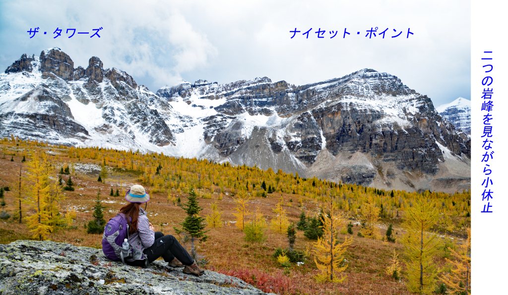 カナダの山旅C　アシニボイン山麓トレッキング(1)：ワンダー・パス(31)