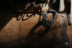 丸められた線材