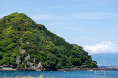 淡島と富岳