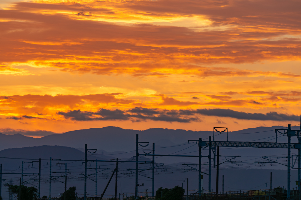 9月25日の夕景