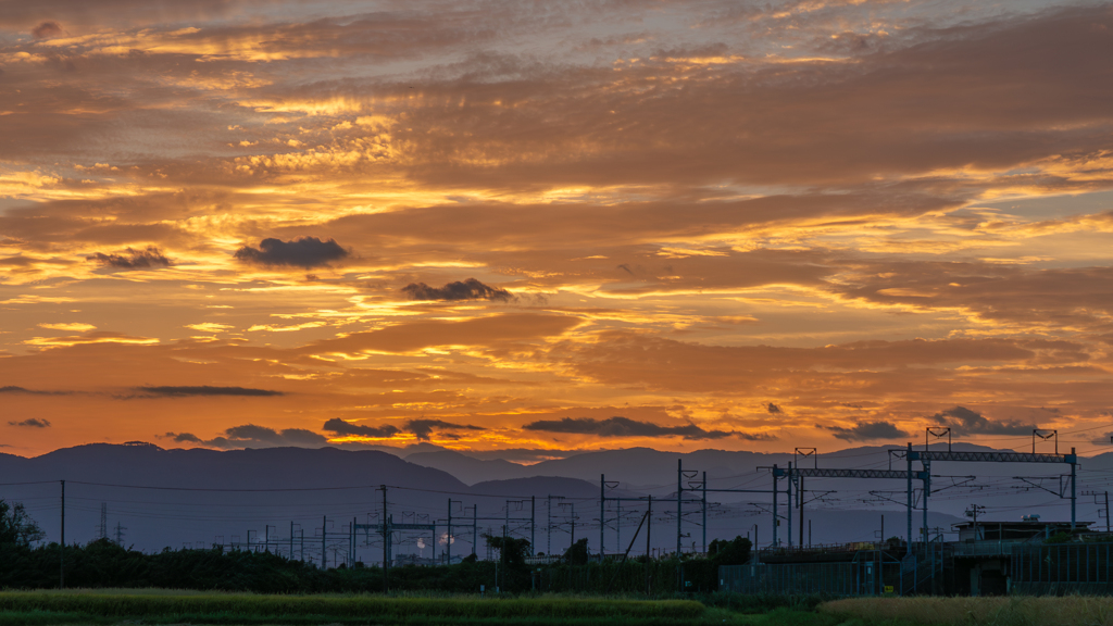 9月25日の夕暮れ