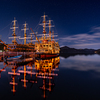 月夜の海賊船