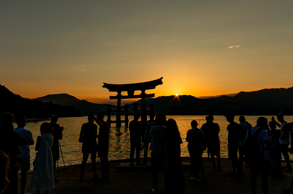 旅人で賑わう厳島　〜広島紀行〜