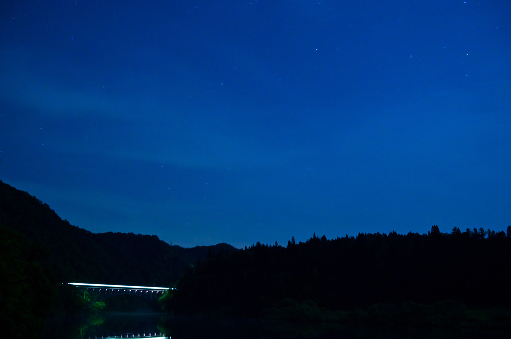 銀河鉄道の光跡