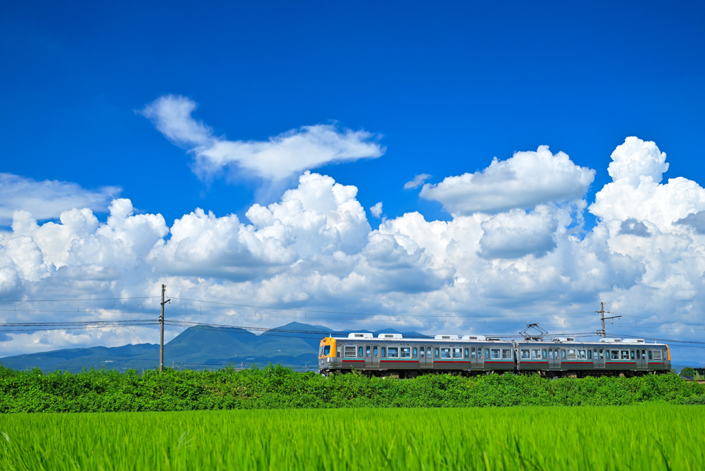 赤城山麓を行く