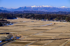 那須連山の麓を行く水郡線