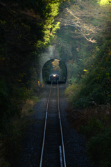 峠のトンネル