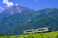 高原列車　山麓を駆ける