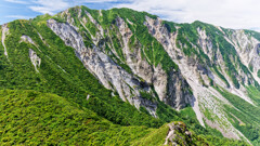 三鈷峰から見る伯耆大山