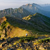 天狗の頭から後立山