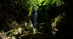 三重滝（馬頭の滝）