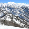 大辻山から見る大日岳の堂々としていることよ！
