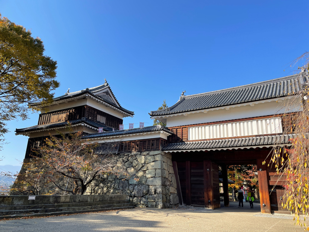 上田城 東虎口櫓門(上田城出入口)