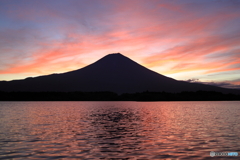 田貫湖の朝②