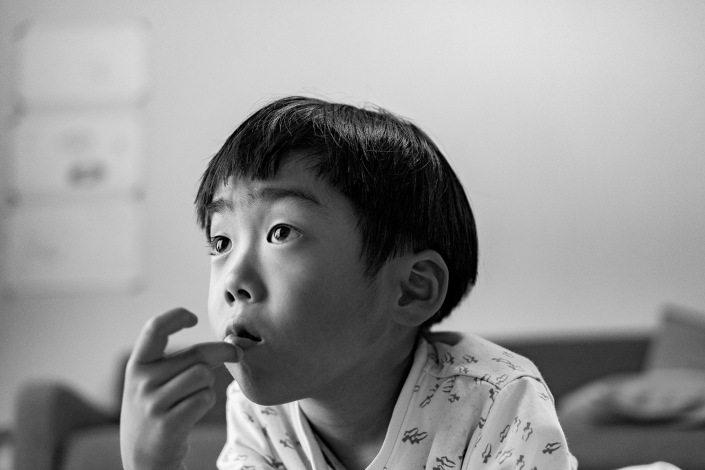 モノクロポートレート