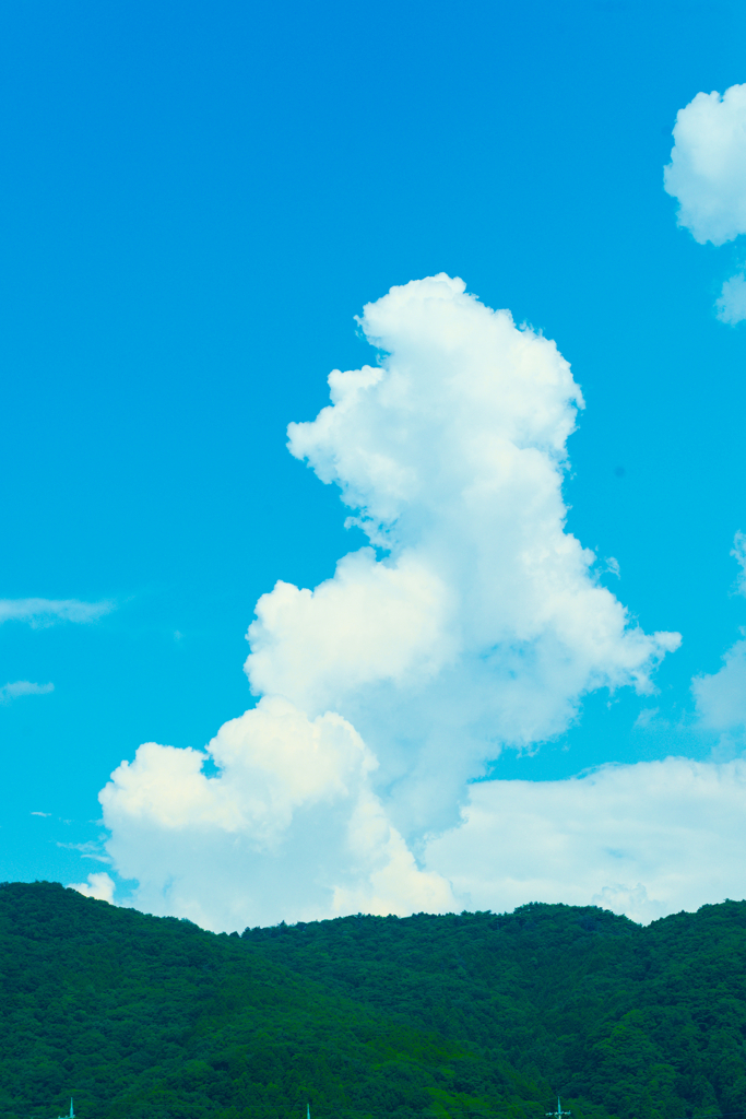 真夏の空