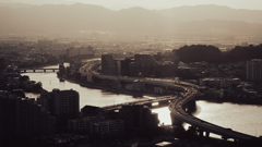 福岡タワーからの景色