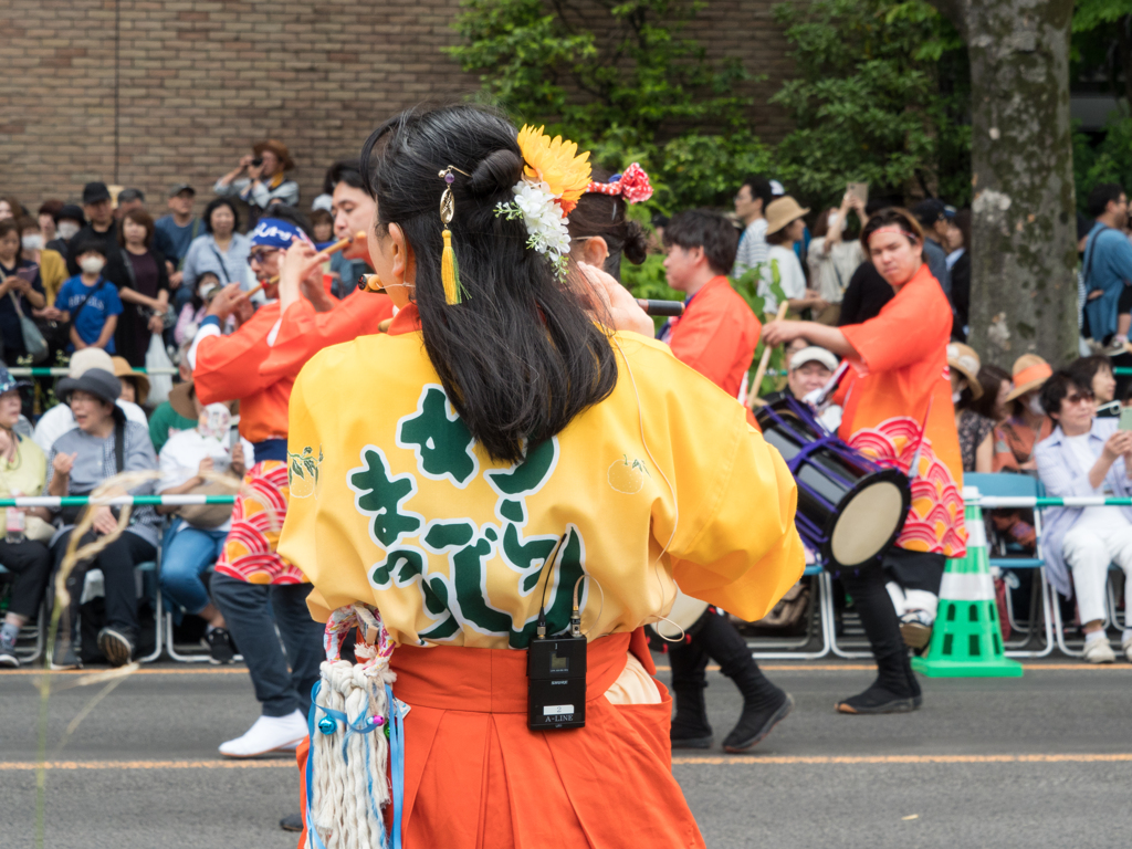 笛の音を風に乗せて