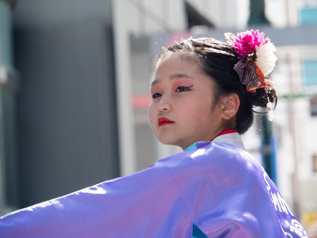 メイクアップ少女