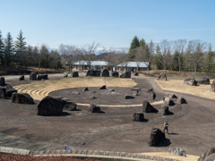 古代石の庭
