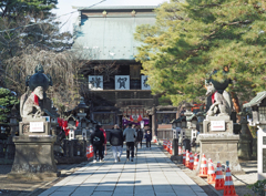 随身門とお稲荷さん