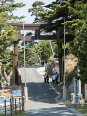 黄金山神社へ