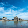 夏空と浄土ヶ浜