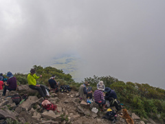 ワンちゃんも登山