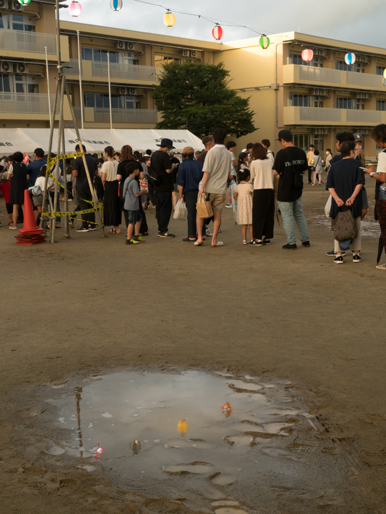 親子で並ぼう