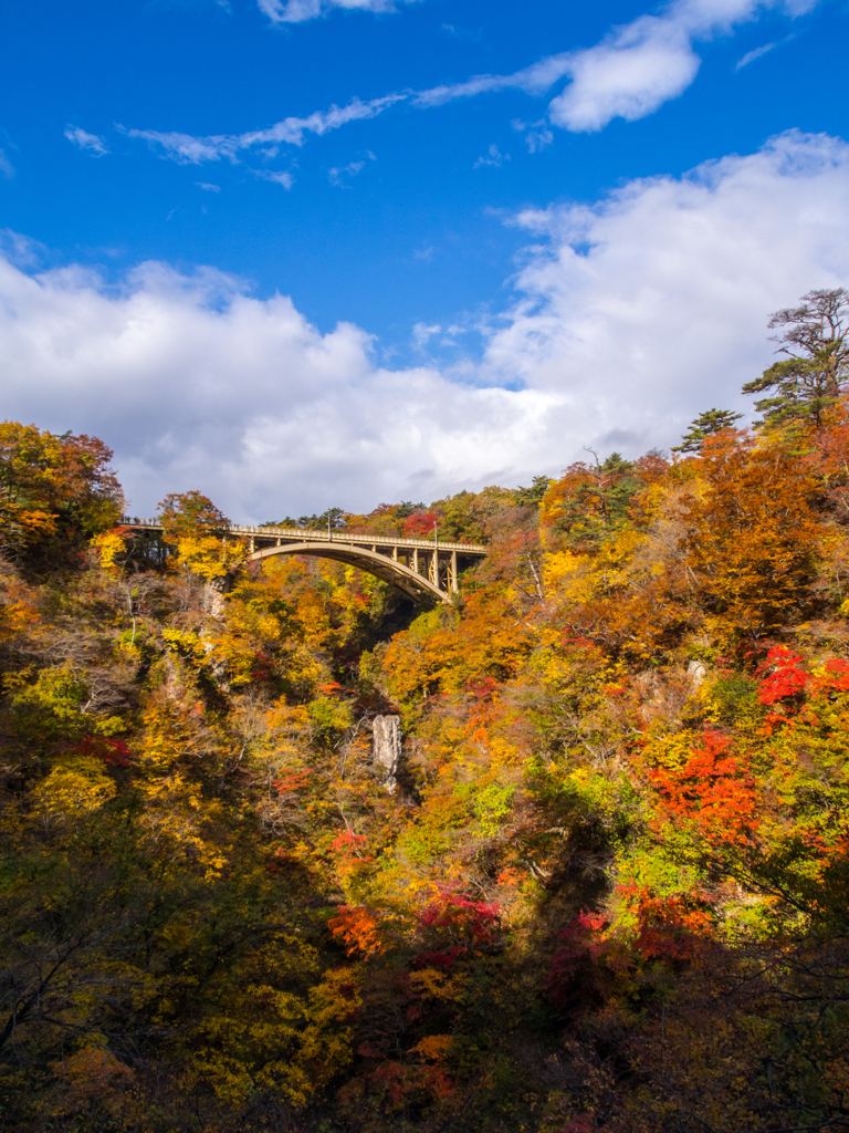 大深沢橋と秋の空