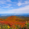 前船形山と青空