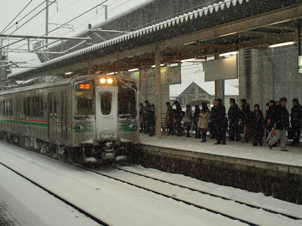 雪の朝