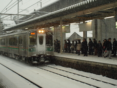雪の朝
