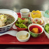 自然食小鉢の肉そば