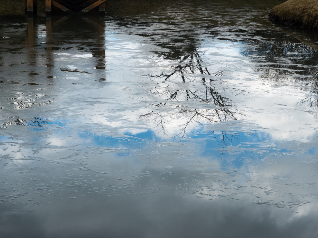 冬のリフレクション