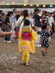 背中の向日葵