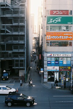 土曜日の夕方