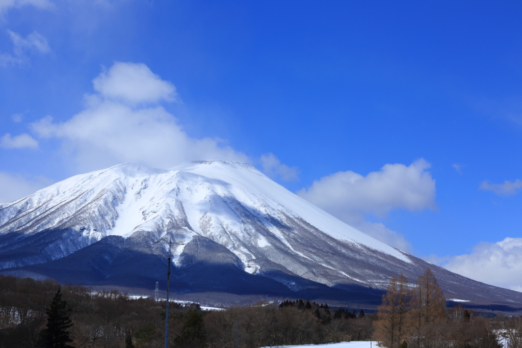ふるさと南部方富士（岩手山）