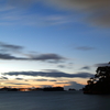 夜明け前の松島湾
