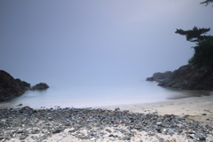 大島隠れ砂浜ー１