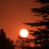 The sunrise rises in my town.ー２