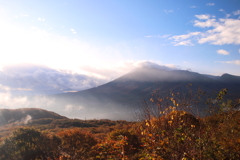 八幡平ー岩手山を望む