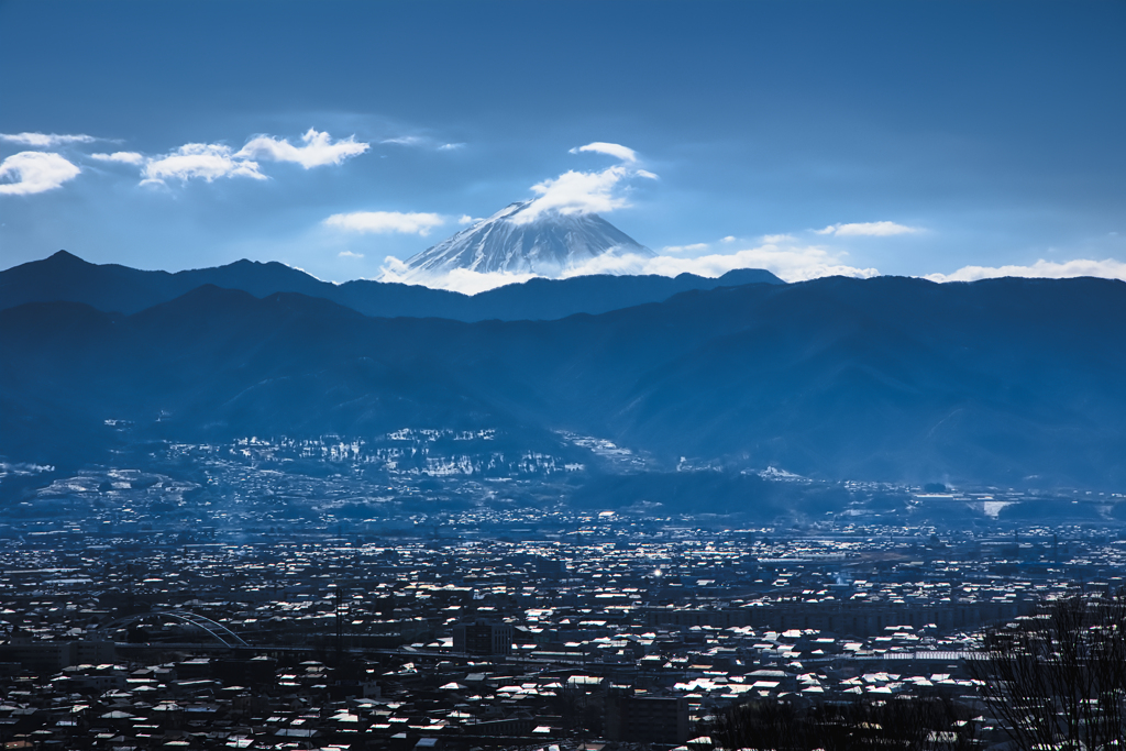 富士山の存在感