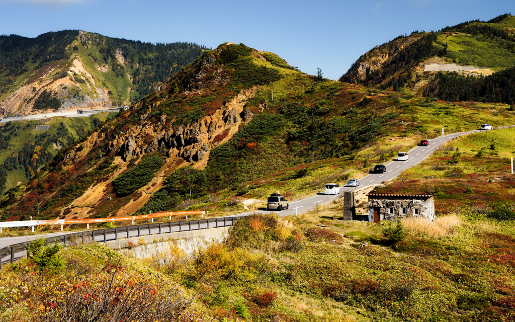 紅葉行楽シーズン始まり