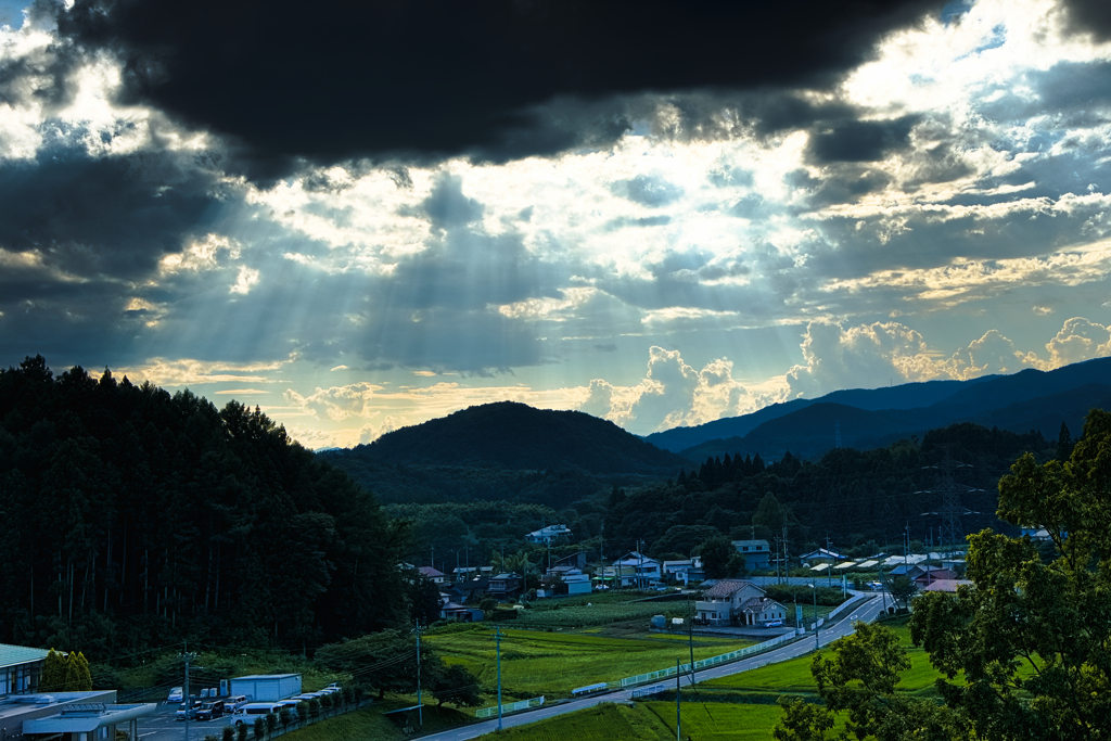 村の風景