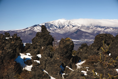 浅間から四阿山