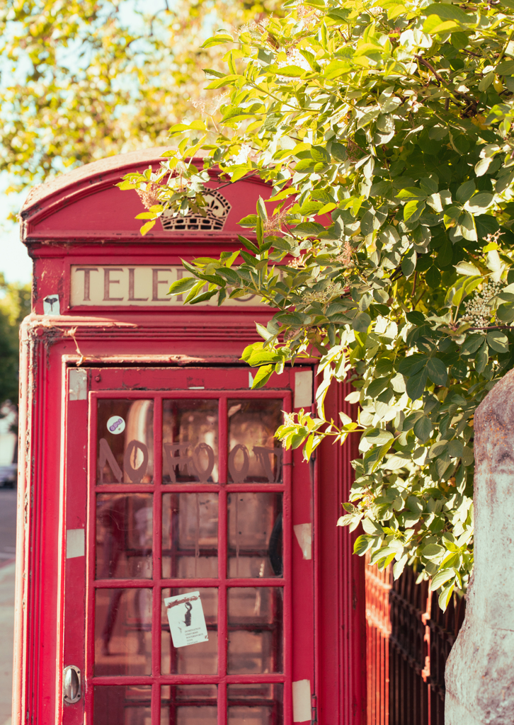 Red telephone box