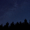 星空、流れ星