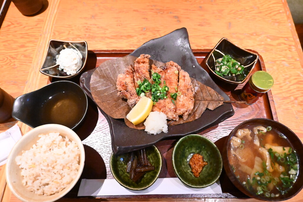 山賊焼定食