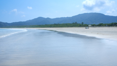 広い砂浜